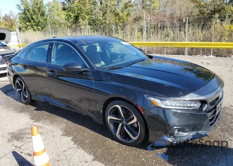 2021 Honda Accord Sport из США, поврежденный, VIN 1HGCV1F3XMA064053